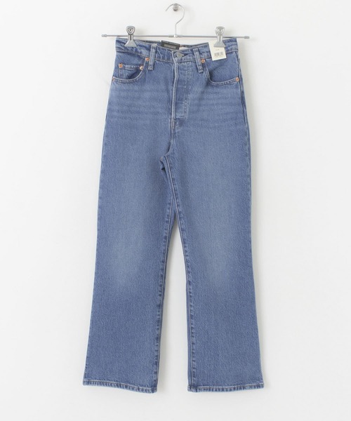 Levi's（リーバイス）の「Levi's　RIBCAGE CROP BOOT JAZZ IC（デニムパンツ・レディース・インディゴブルー・25/26/27）」の2枚目の写真