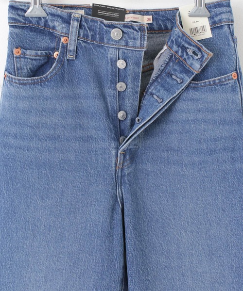 Levi's（リーバイス）の「Levi's　RIBCAGE CROP BOOT JAZZ IC（デニムパンツ・レディース・インディゴブルー・25/26/27）」の3枚目の写真