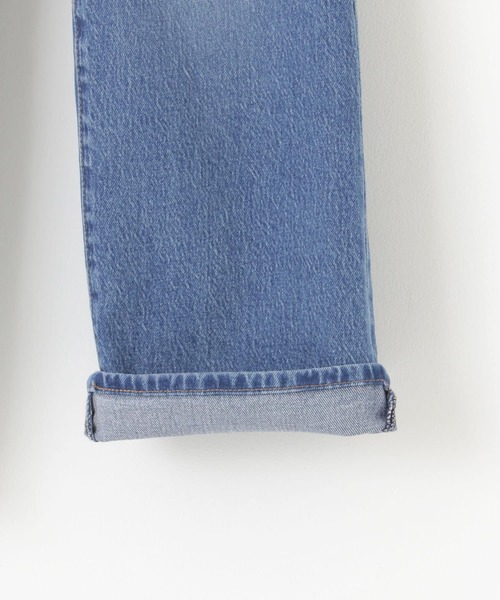 Levi's（リーバイス）の「Levi's　RIBCAGE CROP BOOT JAZZ IC（デニムパンツ・レディース・インディゴブルー・25/26/27）」の4枚目の写真