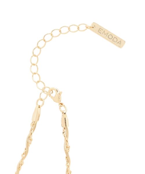 EMODA（エモダ）の「ツイストチェーンネックレス（ネックレス・レディース・シルバー/ゴールド・FREE）」の6枚目の写真