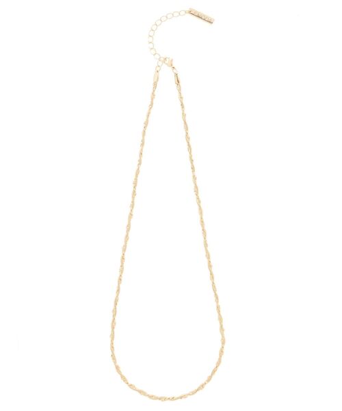 EMODA（エモダ）の「ツイストチェーンネックレス（ネックレス・レディース・シルバー/ゴールド・FREE）」の8枚目の写真