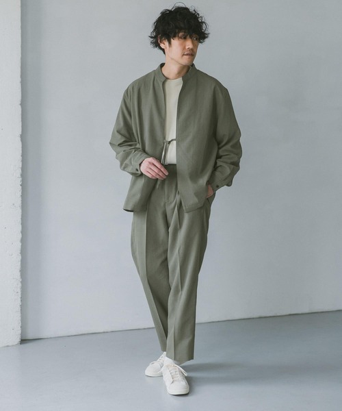 size2 Askyy アスキー ナポレオン トラウザー パンツ セール】イージーケア2タックトラウザー（その他パンツ）｜URBAN