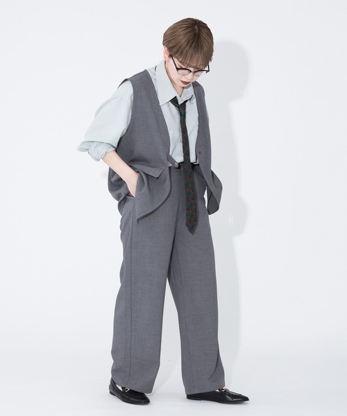 kutir（クティール）の「【セットアップ可】リネンライクジレ（ベスト