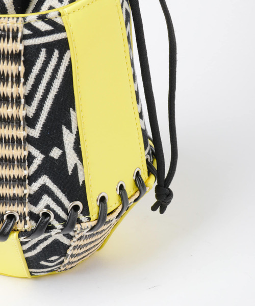 PROTCOL（プロトコル）の「PROTCOL　NUANCE POT BAG（ハンドバッグ・レディース・イエロー/ブラウン・ONE）」の12枚目の写真