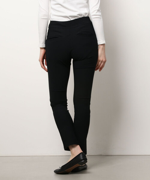 Anna Nicola（アンナニコラ）の「Anna Nicola メルル マイクロファイバーパンツ（その他パンツ・レディース・ブラック/ネイビー/オフホワイト/ライトベージュ・M/L）」の6枚目の写真