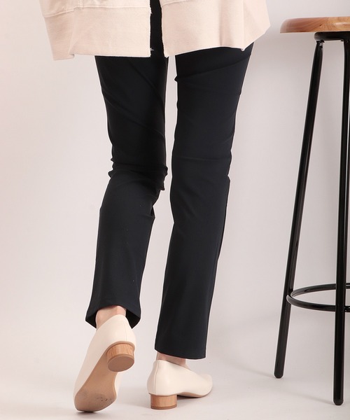 Anna Nicola（アンナニコラ）の「Anna Nicola メルル マイクロファイバーパンツ（その他パンツ・レディース・ブラック/ネイビー/オフホワイト/ライトベージュ・M/L）」の22枚目の写真