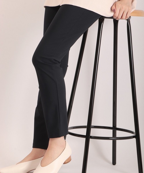 Anna Nicola（アンナニコラ）の「Anna Nicola メルル マイクロファイバーパンツ（その他パンツ・レディース・ブラック/ネイビー/オフホワイト/ライトベージュ・M/L）」の20枚目の写真