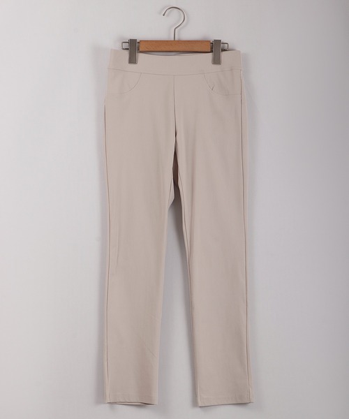 Anna Nicola（アンナニコラ）の「Anna Nicola メルル マイクロファイバーパンツ（その他パンツ・レディース・ブラック/ネイビー/オフホワイト/ライトベージュ・M/L）」の14枚目の写真