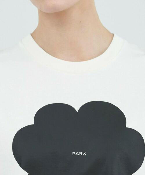 FRAPBOIS PARK(フラボアパーク)の「フキダシT(Tシャツ/カットソー・レディース・ホワイト/ブラック・2/1/0)」の6枚目の写真