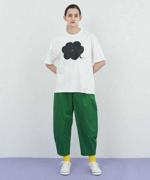 FRAPBOIS PARK(フラボアパーク)の「フキダシT(Tシャツ/カットソー・レディース・ホワイト/ブラック・2/1/0)」の10枚目の写真