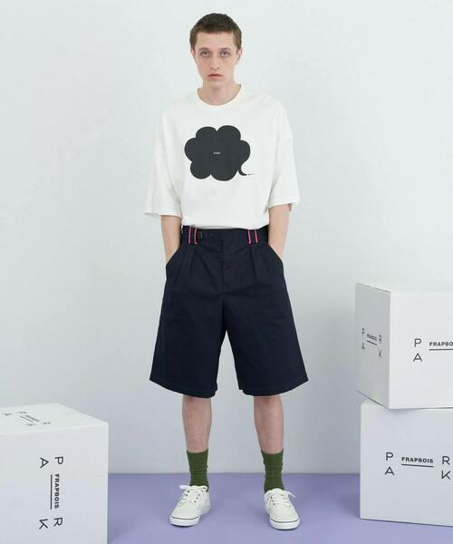 FRAPBOIS PARK(フラボアパーク)の「フキダシT(Tシャツ/カットソー・レディース・ホワイト/ブラック・2/1/0)」の14枚目の写真