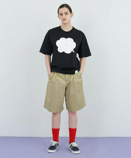 FRAPBOIS PARK(フラボアパーク)の「フキダシT(Tシャツ/カットソー・レディース・ホワイト/ブラック・2/1/0)」の18枚目の写真