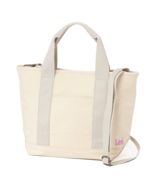 studio CLIP（スタディオクリップ）の「LEEキャンバストートバッグ（トートバッグ・レディース・オリーブ/カーキ/アイボリー・FREE）」の4枚目の写真