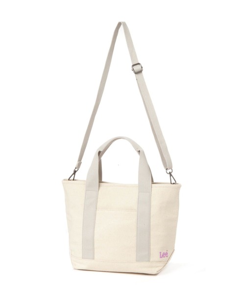 studio CLIP（スタディオクリップ）の「LEEキャンバストートバッグ（トートバッグ・レディース・オリーブ/カーキ/アイボリー・FREE）」の7枚目の写真