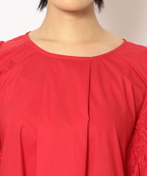 Risley（リズレー）の「Risley/リズレー/2WAYフリルブラウス（Tシャツ/カットソー・レディース・ブラック/レッド・FREE）」の5枚目の写真