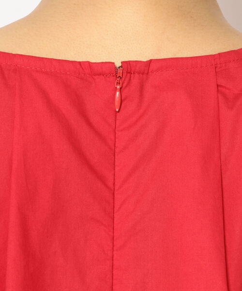 Risley（リズレー）の「Risley/リズレー/2WAYフリルブラウス（Tシャツ/カットソー・レディース・ブラック/レッド・FREE）」の10枚目の写真