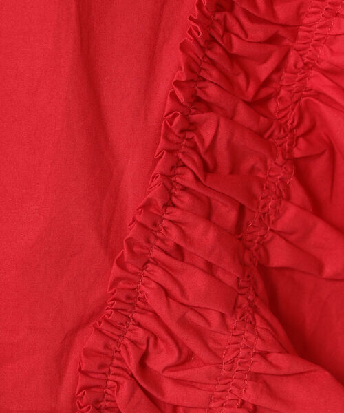 Risley（リズレー）の「Risley/リズレー/2WAYフリルブラウス（Tシャツ/カットソー・レディース・ブラック/レッド・FREE）」の14枚目の写真