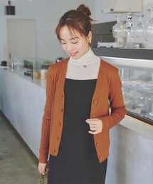 titivate | ﾗﾝﾀﾞﾑﾘﾌﾞﾆｯﾄｶｰﾃﾞｨｶﾞﾝ(カーディガン/ボレロ)