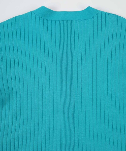 titivate（ティティベイト）の「ランダムリブニットカーディガン（カーディガン/ボレロ・レディース・アイボリー/ライトブルー/ブラウン/ブラック・S/M/L）」の21枚目の写真