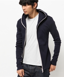 NO ID. | 16フライス長袖ZIPパーカーですが、自身が着用しているのは、七分袖ですwww(パーカー)