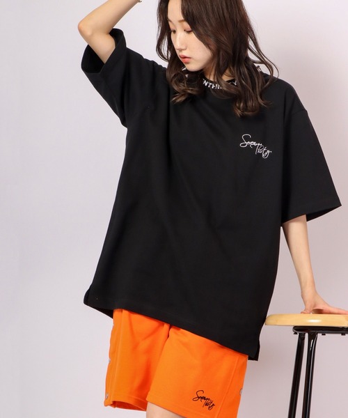 RE730(アールイーセブンサーティー)の「RE730 ビッグシルエット半袖Tシャツ(Tシャツ/カットソー・メンズ・ホワイト系その他/ベージュ系その他/ブラック/ホワイト/ベージュ/ブラック系その他・M/L/XL)」の19枚目の写真