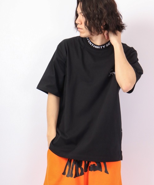 RE730(アールイーセブンサーティー)の「RE730 ビッグシルエット半袖Tシャツ(Tシャツ/カットソー・メンズ・ホワイト系その他/ベージュ系その他/ブラック/ホワイト/ベージュ/ブラック系その他・M/L/XL)」の22枚目の写真