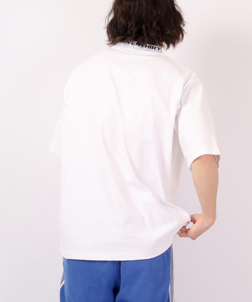 RE730(アールイーセブンサーティー)の「RE730 ビッグシルエット半袖Tシャツ(Tシャツ/カットソー・メンズ・ホワイト系その他/ベージュ系その他/ブラック/ホワイト/ベージュ/ブラック系その他・M/L/XL)」の9枚目の写真