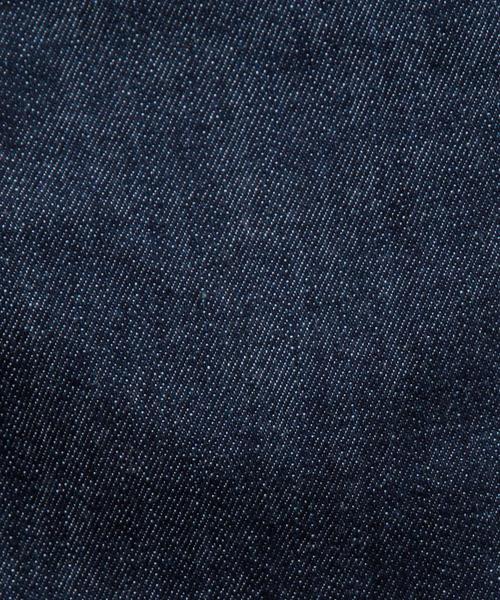 green label relaxing（グリーンレーベルリラクシング）の「【BABY】LEE リブストレートパンツ（デニムパンツ・キッズ・ライトブルー/ネイビー・80ｃｍ）」の6枚目の写真