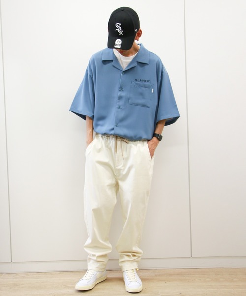 VENCEEXCHANGE（ヴァンスエクスチェンジ）の「ドラゴンバック刺繍半袖ベトシャツ（シャツ/ブラウス・メンズ・ブラック/グリーン/ブルー・M/L）」の7枚目の写真