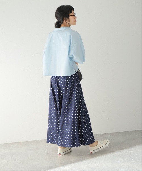 ⭐︎最終値下げ⭐︎新品【JOURNAL STANDARD】コットンドット柄スカート JOURNAL STANDARD（ジャーナルスタンダード）の「ハイカウント