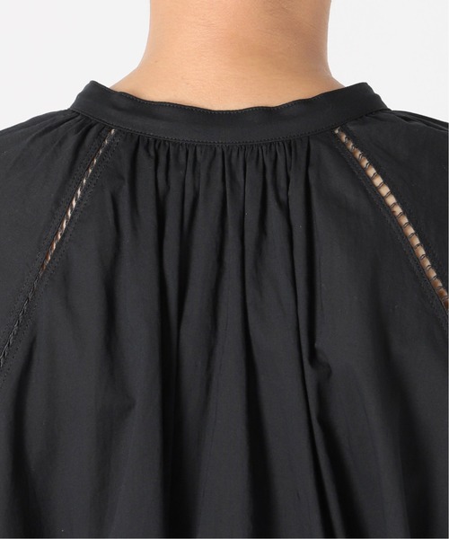 FRAMeWORK◆23SS/レースシャツ/--/コットン/BLK/23-050-220-3060-1-0 FRAMeWORK シャツ ブラウス レースシャツ : ZOZOTOWN Yahoo!店