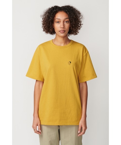 Not So Ape（ノットソーエイプ）の「ALIEN IN THE PLANT T-SHIRT（Tシャツ/カットソー・メンズ・マスタード/ホワイト/ライトベージュ・LARGE/MEDIUM/X-LARGE）」の14枚目の写真