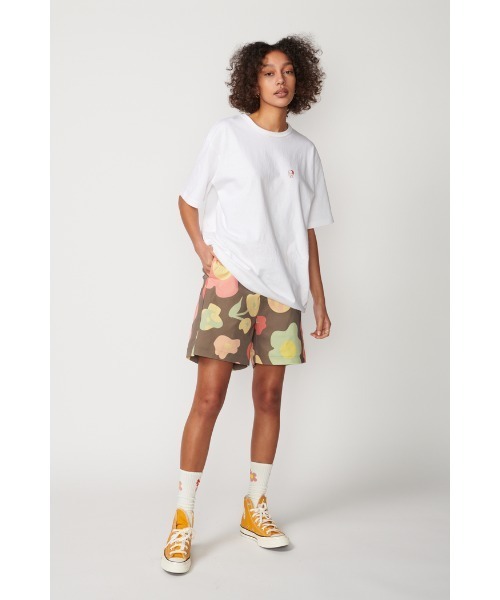 Not So Ape（ノットソーエイプ）の「ALIEN IN THE PLANT T-SHIRT（Tシャツ/カットソー・メンズ・マスタード/ホワイト/ライトベージュ・LARGE/MEDIUM/X-LARGE）」の11枚目の写真