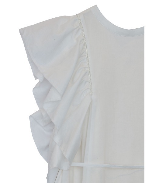 Ameri(アメリ)の「2WAY RAMIE DRESS(ワンピース・レディース・コーラル/ブラック/ホワイト・SMALL/MEDIUM)」の10枚目の写真