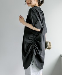 PUAL CE CIN | 【Du noir】サイドアジャストブラウス(シャツ/ブラウス)