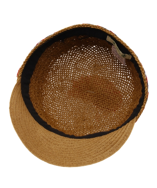 チャイハネ（チャイハネ）の「【チャイハネ】ポンポンキャップ（キャップ・レディース・ブラウン/ベージュ・FREE）」の4枚目の写真