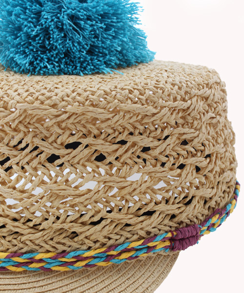 チャイハネ（チャイハネ）の「【チャイハネ】ポンポンキャップ（キャップ・レディース・ブラウン/ベージュ・FREE）」の14枚目の写真