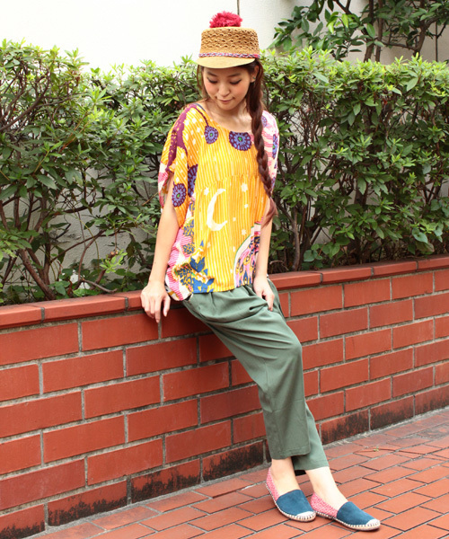 チャイハネ（チャイハネ）の「【チャイハネ】ポンポンキャップ（キャップ・レディース・ブラウン/ベージュ・FREE）」の17枚目の写真