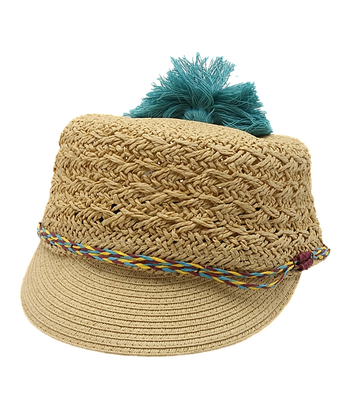 チャイハネ（チャイハネ）の「【チャイハネ】ポンポンキャップ（キャップ・レディース・ブラウン/ベージュ・FREE）」の19枚目の写真