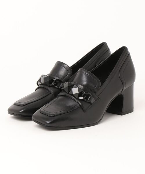 ASH(アッシュ)の「【CORINNE】チャンキーヒールローファー(ローファー・レディース・ブラック・35/37/38/36/39)」の6枚目の写真