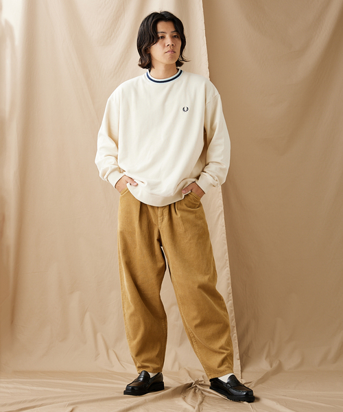 FRED PERRY for JOURNAL STANDARD】別注 トラムラインスウェット 