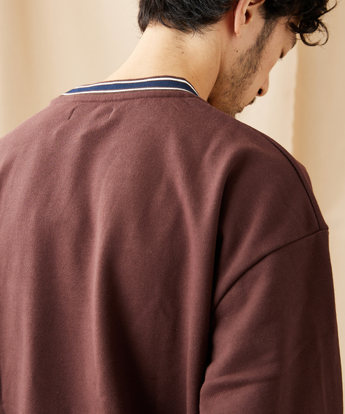FRED PERRY トラムラインスウェット トレーナー FRED PERRY for JOURNAL STANDARD】別注 トラムラインスウェット