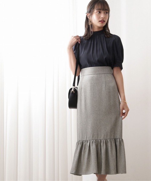 PROPORTION BODY DRESSING（プロポーションボディドレッシング）の「レースカフスブラウス / 1212210807（シャツ/ブラウス・レディース・ネイビー/ボルドー/ホワイト系その他・FREE）」の6枚目の写真