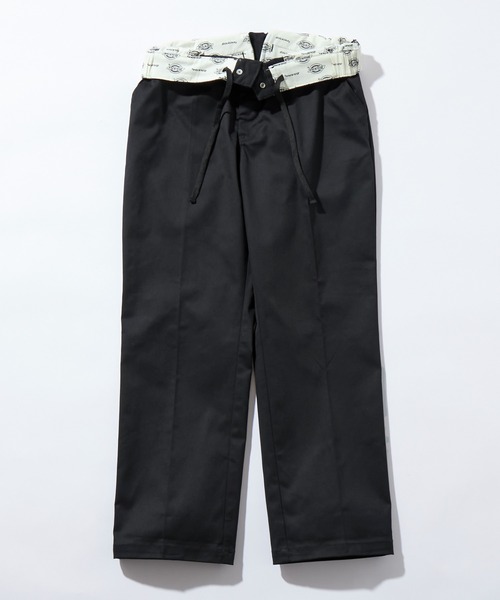 Dickies(ディッキーズ)の「Dickies/ディッキーズ ロゴピスネーム ストレッチイージー カラーワークチノパンツ(チノパンツ・メンズ・ブラック/ブルー/カーキ/マスタード/オレンジ/ベージュ/ストライプ/ベージュ系/ネイビー系/グリーン/パープル・L/M/XL)」の22枚目の写真