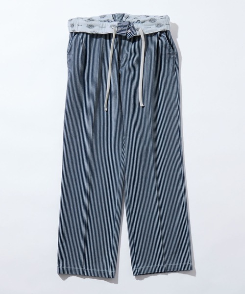 Dickies(ディッキーズ)の「Dickies/ディッキーズ ロゴピスネーム ストレッチイージー カラーワークチノパンツ(チノパンツ・メンズ・ブラック/ブルー/カーキ/マスタード/オレンジ/ベージュ/ストライプ/ベージュ系/ネイビー系/グリーン/パープル・L/M/XL)」の12枚目の写真