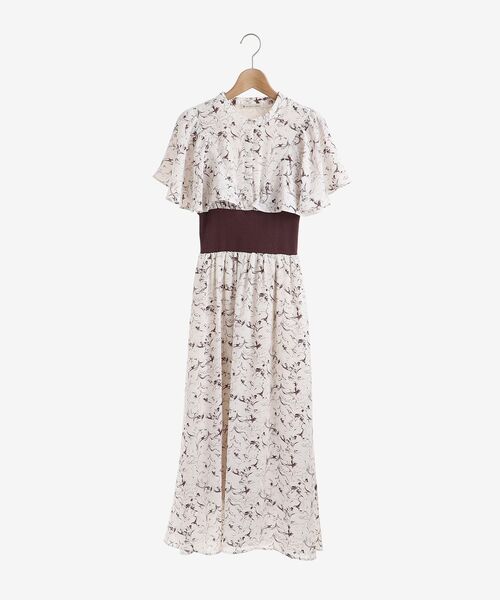 MAJESTIC LEGON(マジェスティックレゴン)の「パピヨンスリーブコルセットワンピ(ワンピース・レディース・ホワイト系その他2/ブラウン系その他2/ブルー系その他2・SMALL/MEDIUM)」の15枚目の写真