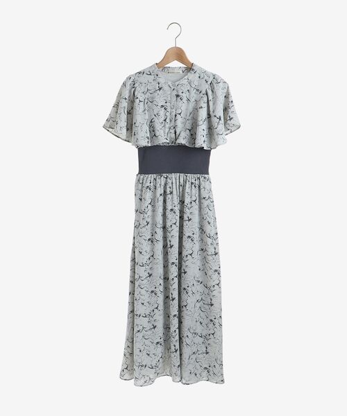 MAJESTIC LEGON(マジェスティックレゴン)の「パピヨンスリーブコルセットワンピ(ワンピース・レディース・ホワイト系その他2/ブラウン系その他2/ブルー系その他2・SMALL/MEDIUM)」の14枚目の写真