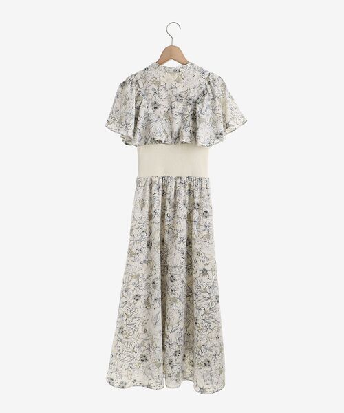 MAJESTIC LEGON(マジェスティックレゴン)の「パピヨンスリーブコルセットワンピ(ワンピース・レディース・ホワイト系その他2/ブラウン系その他2/ブルー系その他2・SMALL/MEDIUM)」の12枚目の写真