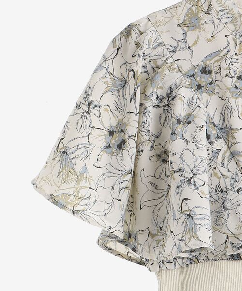 MAJESTIC LEGON(マジェスティックレゴン)の「パピヨンスリーブコルセットワンピ(ワンピース・レディース・ホワイト系その他2/ブラウン系その他2/ブルー系その他2・SMALL/MEDIUM)」の10枚目の写真