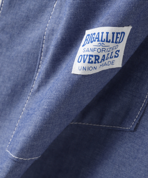 JOURNAL STANDARD relume（ジャーナルスタンダード　レリューム）の「【BIG ALLIED / ビック アライド】 ハーフジップ PO SH（シャツ/ブラウス・メンズ・ライトブルー/ブルー/ブルー系その他・MEDIUM/LARGE）」の19枚目の写真